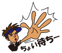 Moyoshi's golf sticker sticker #5840312