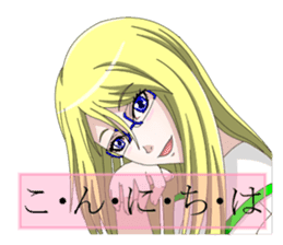 Glasses women our everyday sticker #5840395