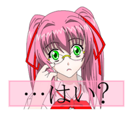 Glasses women our everyday sticker #5840402