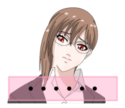 Glasses women our everyday sticker #5840409