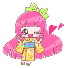Japanese KAWAII Girls 2 sticker #5840434