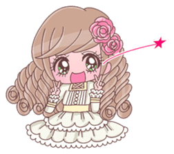 Japanese KAWAII Girls 2 sticker #5840435