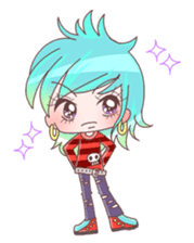 Japanese KAWAII Girls 2 sticker #5840437