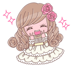 Japanese KAWAII Girls 2 sticker #5840439