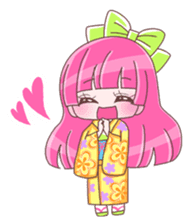 Japanese KAWAII Girls 2 sticker #5840442