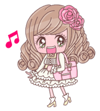 Japanese KAWAII Girls 2 sticker #5840443