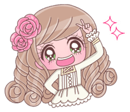 Japanese KAWAII Girls 2 sticker #5840447