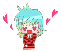 Japanese KAWAII Girls 2 sticker #5840449