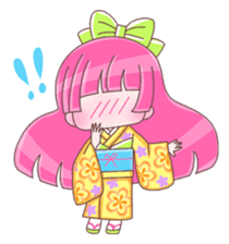 Japanese KAWAII Girls 2 sticker #5840454