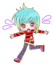 Japanese KAWAII Girls 2 sticker #5840461