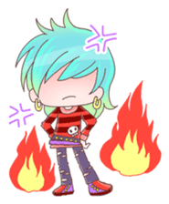 Japanese KAWAII Girls 2 sticker #5840465