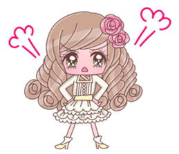 Japanese KAWAII Girls 2 sticker #5840467