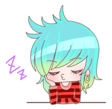 Japanese KAWAII Girls 2 sticker #5840473