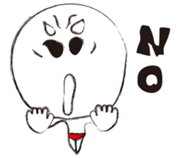 Big hole man sticker #5840675