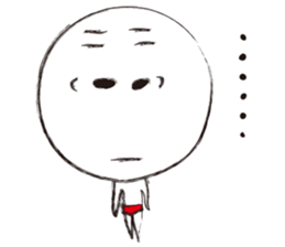 Big hole man sticker #5840677