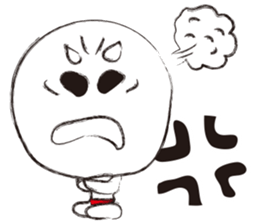 Big hole man sticker #5840688