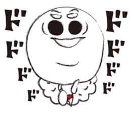 Big hole man sticker #5840689