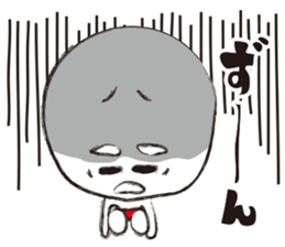 Big hole man sticker #5840692