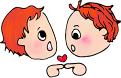 A happier life. sticker #5840957