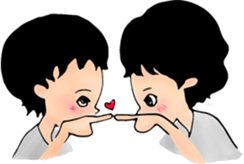 A happier life. sticker #5840958