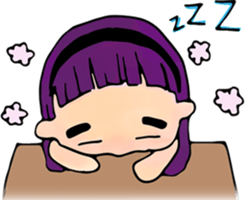 A happier life. sticker #5840965