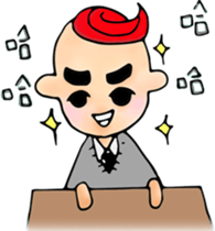 A happier life. sticker #5840967