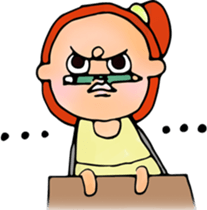 A happier life. sticker #5840969