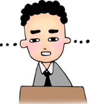 A happier life. sticker #5840970