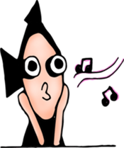 A happier life. sticker #5840975