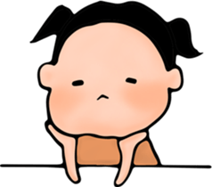 A happier life. sticker #5840988