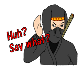 Ninja "Shinobu" -English edition- sticker #5841335