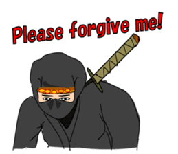 Ninja "Shinobu" -English edition- sticker #5841336