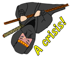 Ninja "Shinobu" -English edition- sticker #5841349