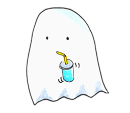 Little ghost(Chinese Traditional) sticker #5841566