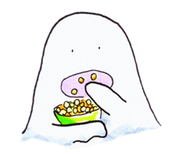 Little ghost(Chinese Traditional) sticker #5841567