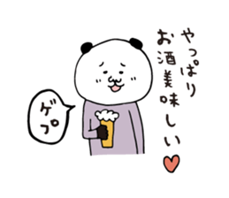 Hangover Sticker 3 Panda sticker #5842011