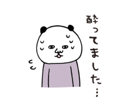 Hangover Sticker 3 Panda sticker #5842014