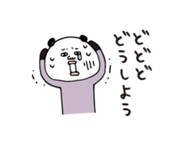 Hangover Sticker 3 Panda sticker #5842019