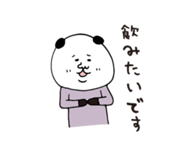 Hangover Sticker 3 Panda sticker #5842031