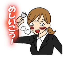 Everyday society women sticker sticker #5842366