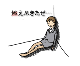 Everyday society women sticker sticker #5842378