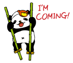 creep panda sticker #5842474