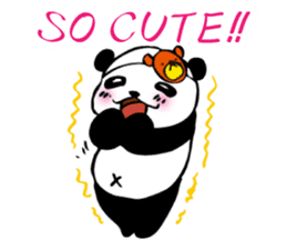 creep panda sticker #5842477