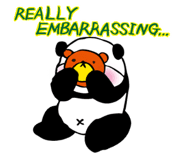 creep panda sticker #5842485