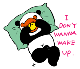 creep panda sticker #5842491