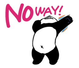 creep panda sticker #5842492