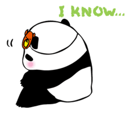 creep panda sticker #5842495