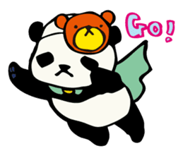 creep panda sticker #5842500