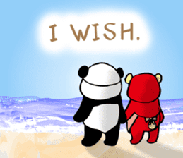 creep panda sticker #5842503