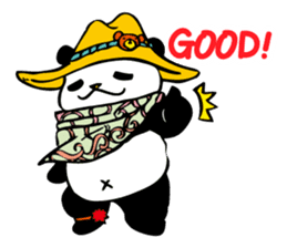 creep panda sticker #5842512